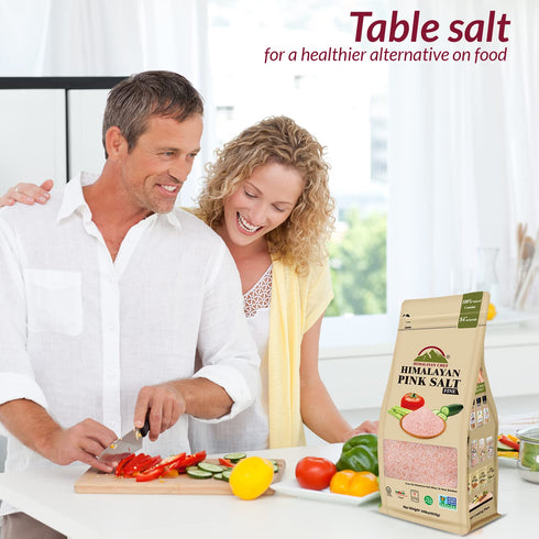 Pink Salt Fine Grain 20 lbs | HIMALAYAN CHEF